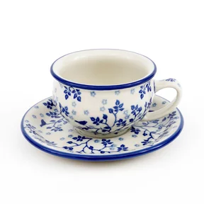 Filiżanka i spodek F31 0,2l <br> 3206X Błękitny Ogród